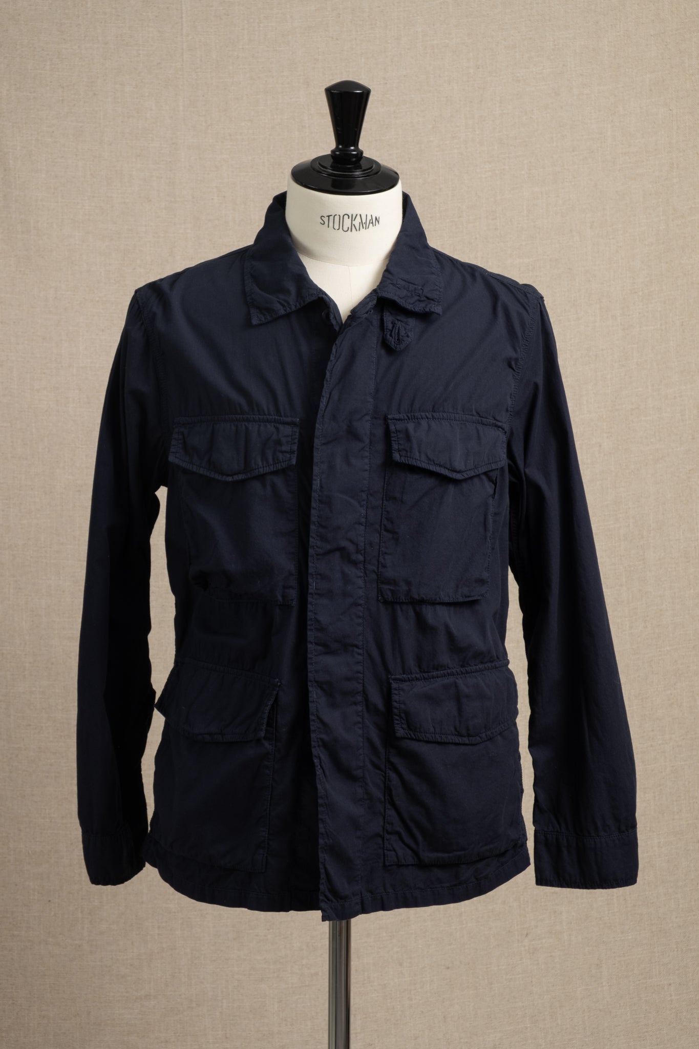 Utility Jacket Lightweight Cotton  - Worker Blue