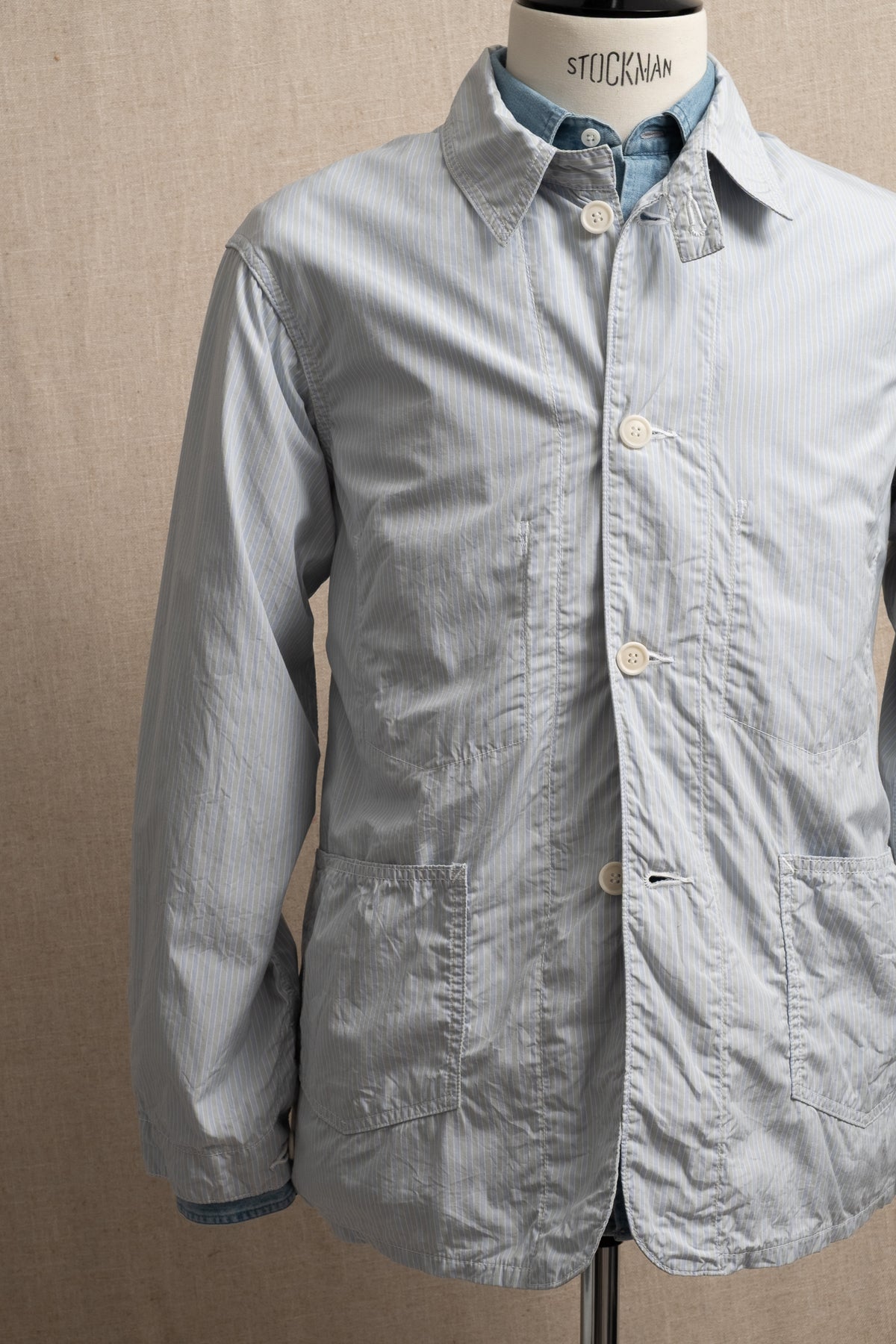 WWII No.1 Jacket - Green Stripe