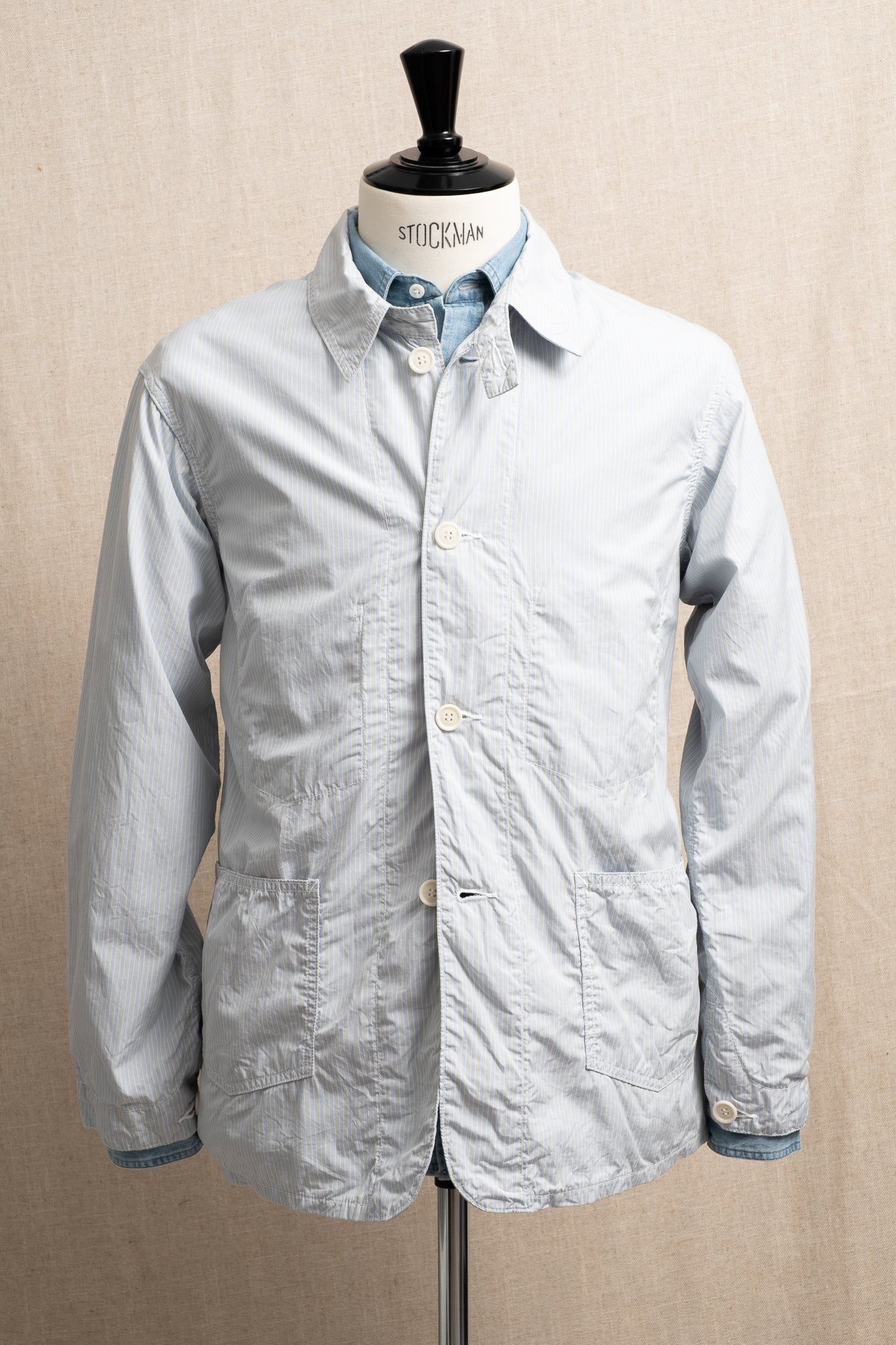 WWII No.1 Jacket - Green Stripe