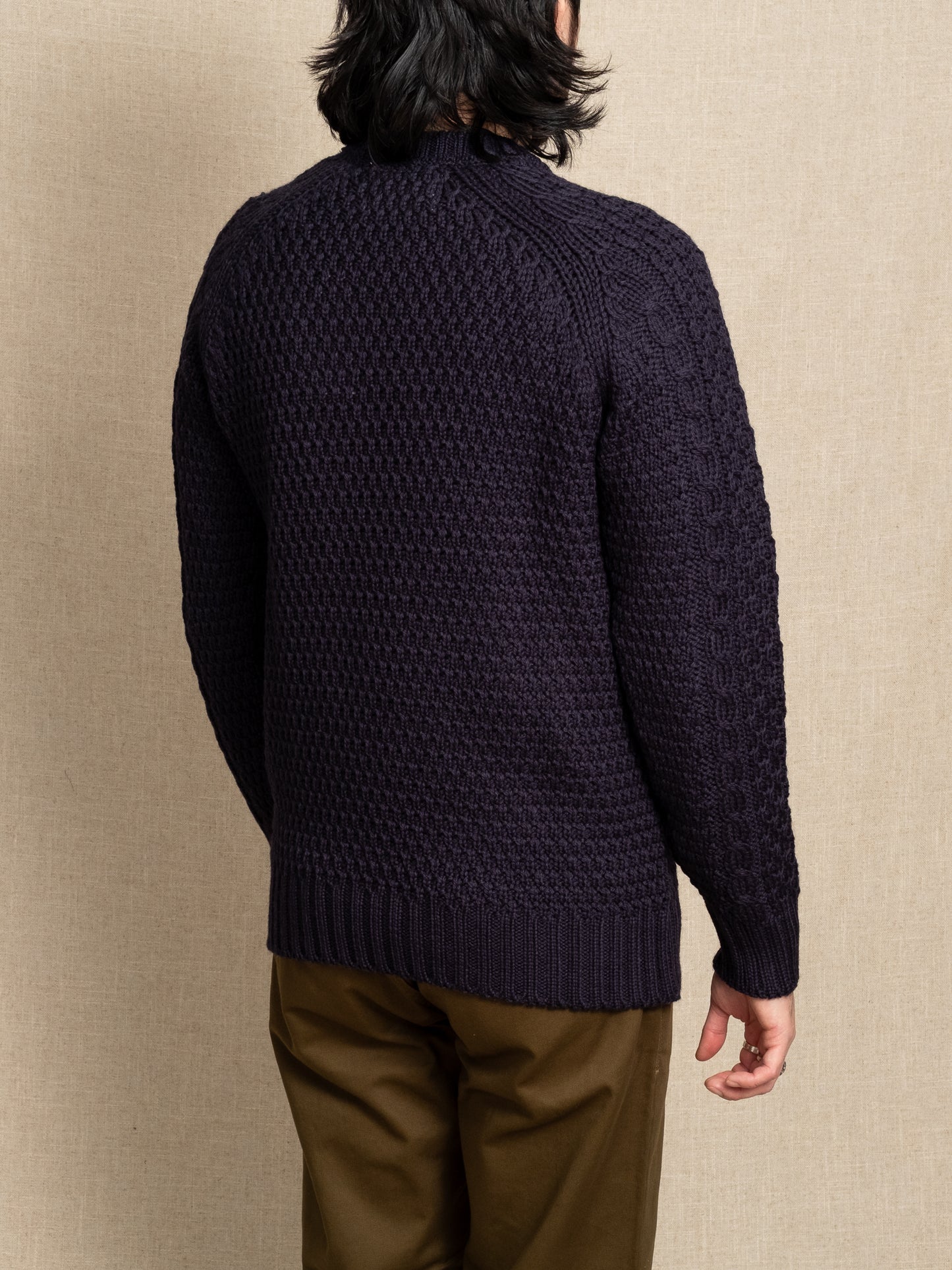 Winston Merino Jumper - Navy