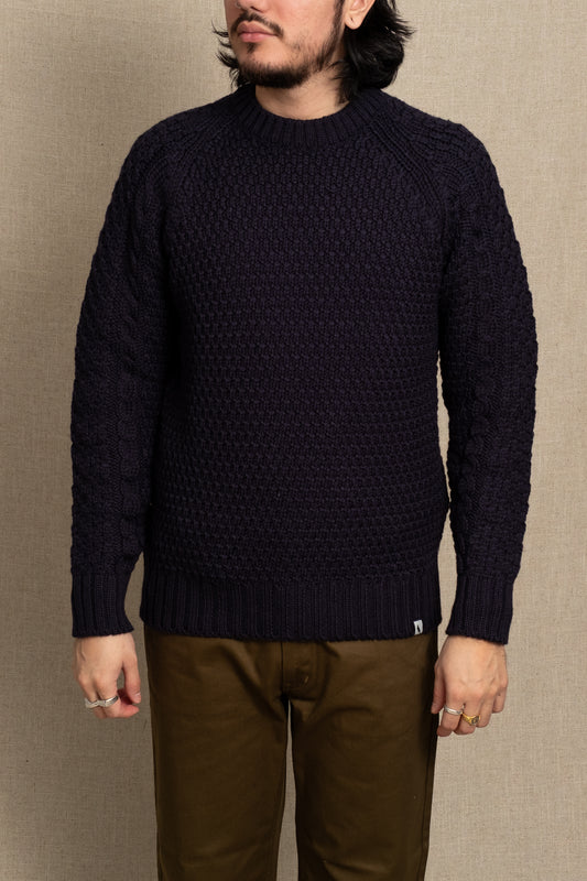 Winston Merino Jumper - Navy