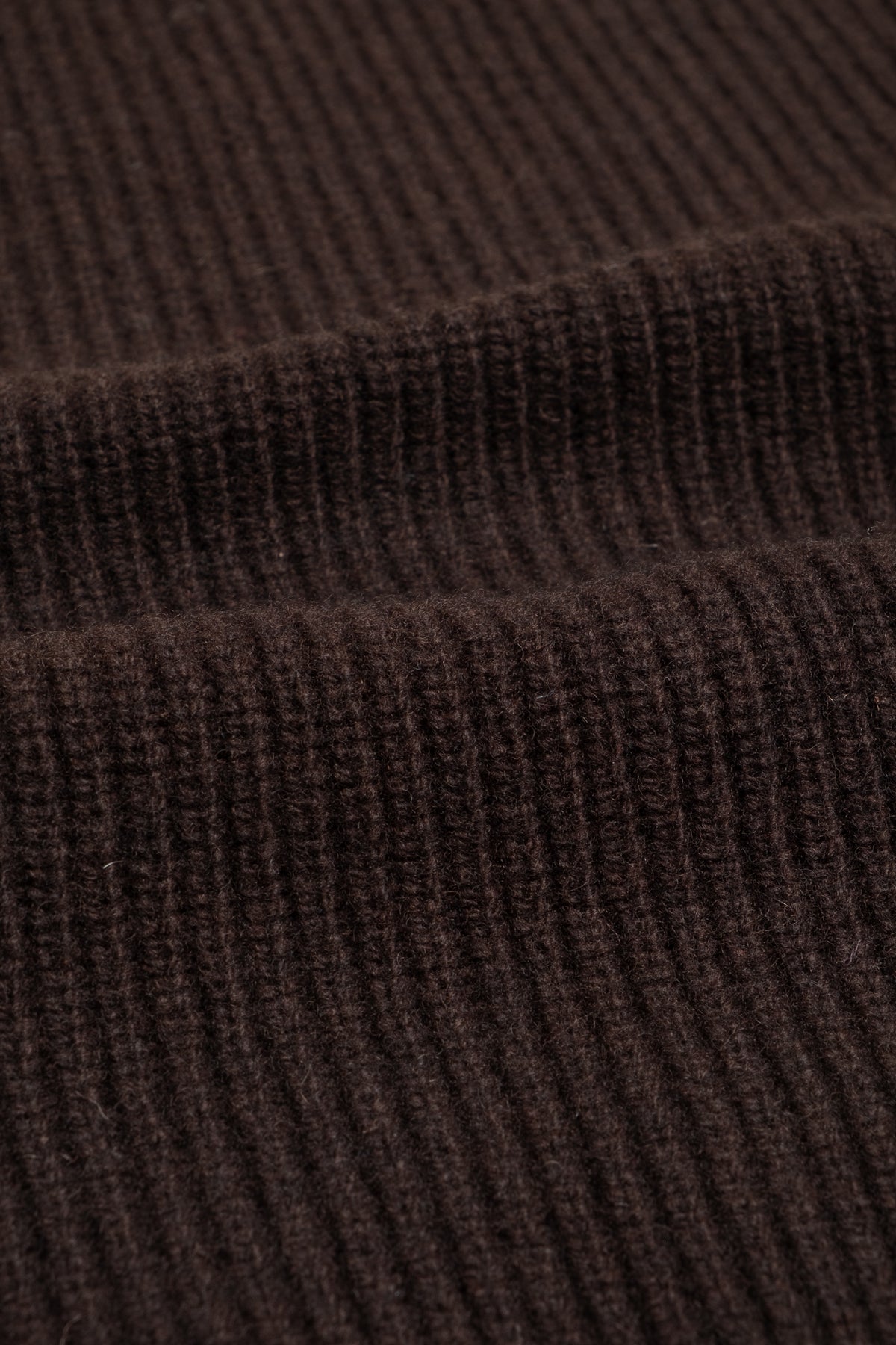 Merino x Cashmere Crewneck Sweater - Espresso