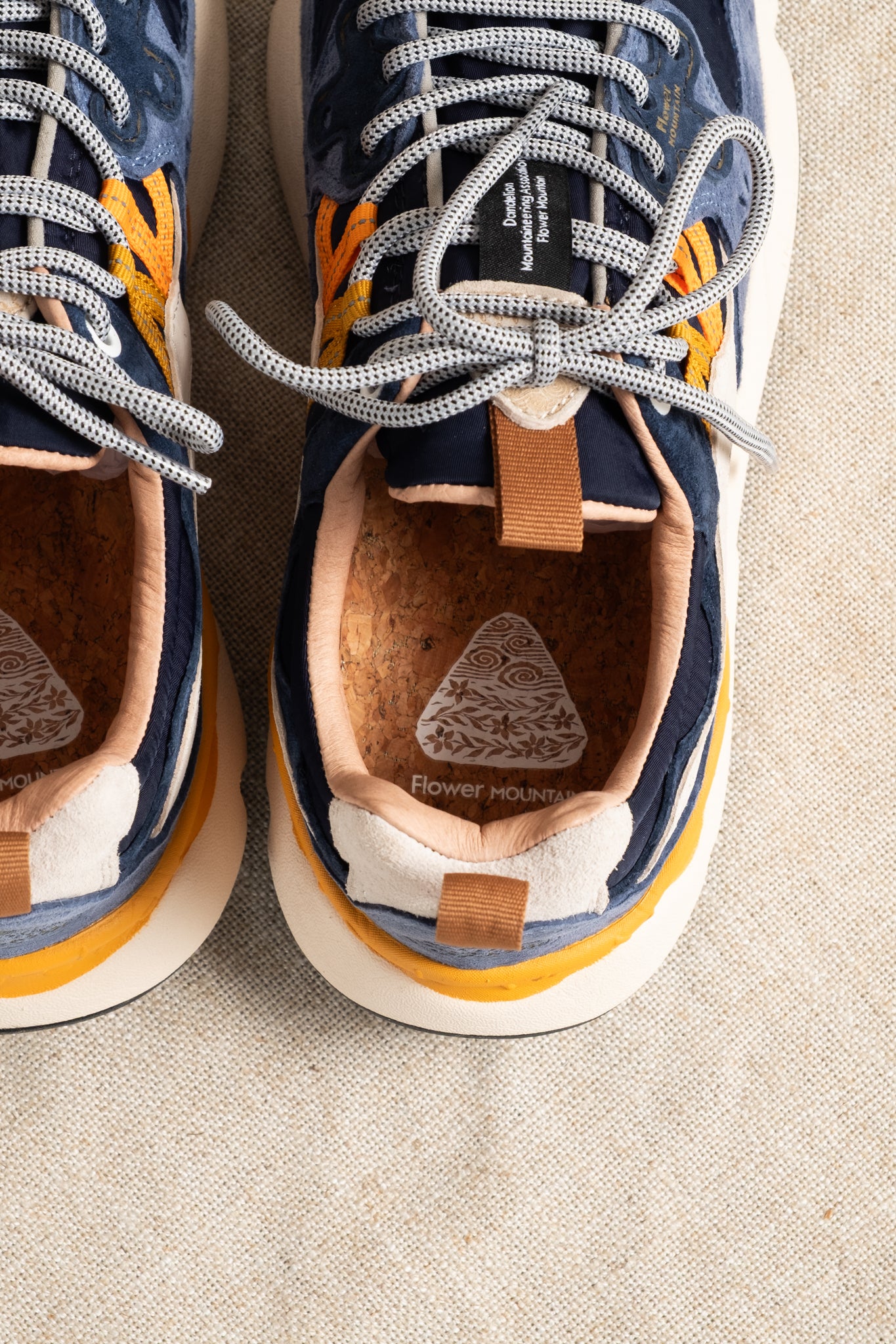 Yamano 3 - Light Navy x Mustard