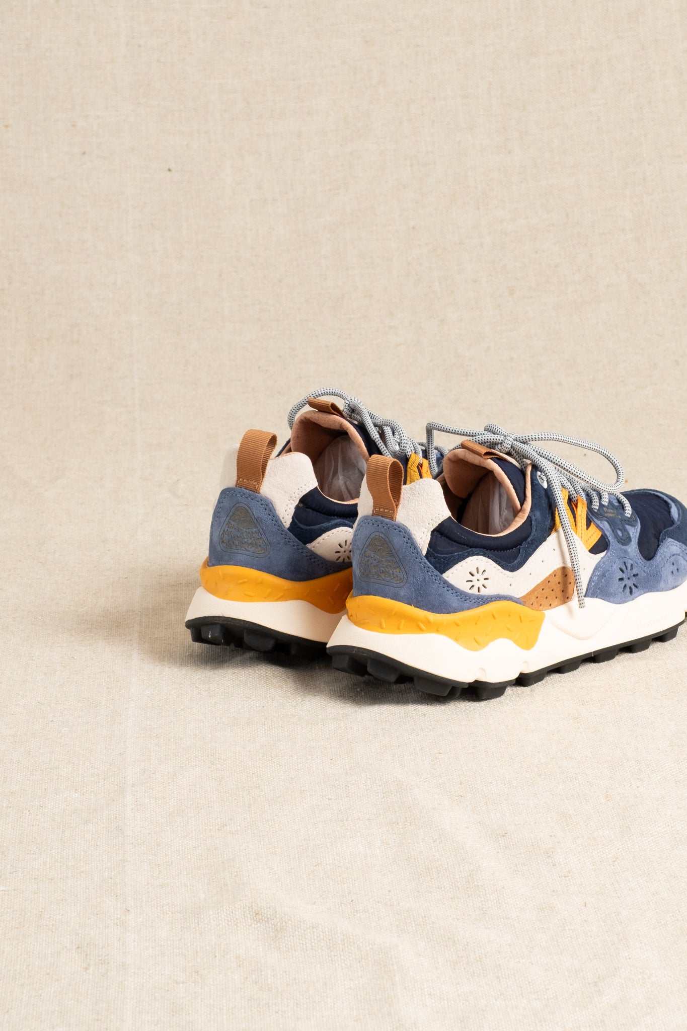 Yamano 3 - Light Navy x Mustard