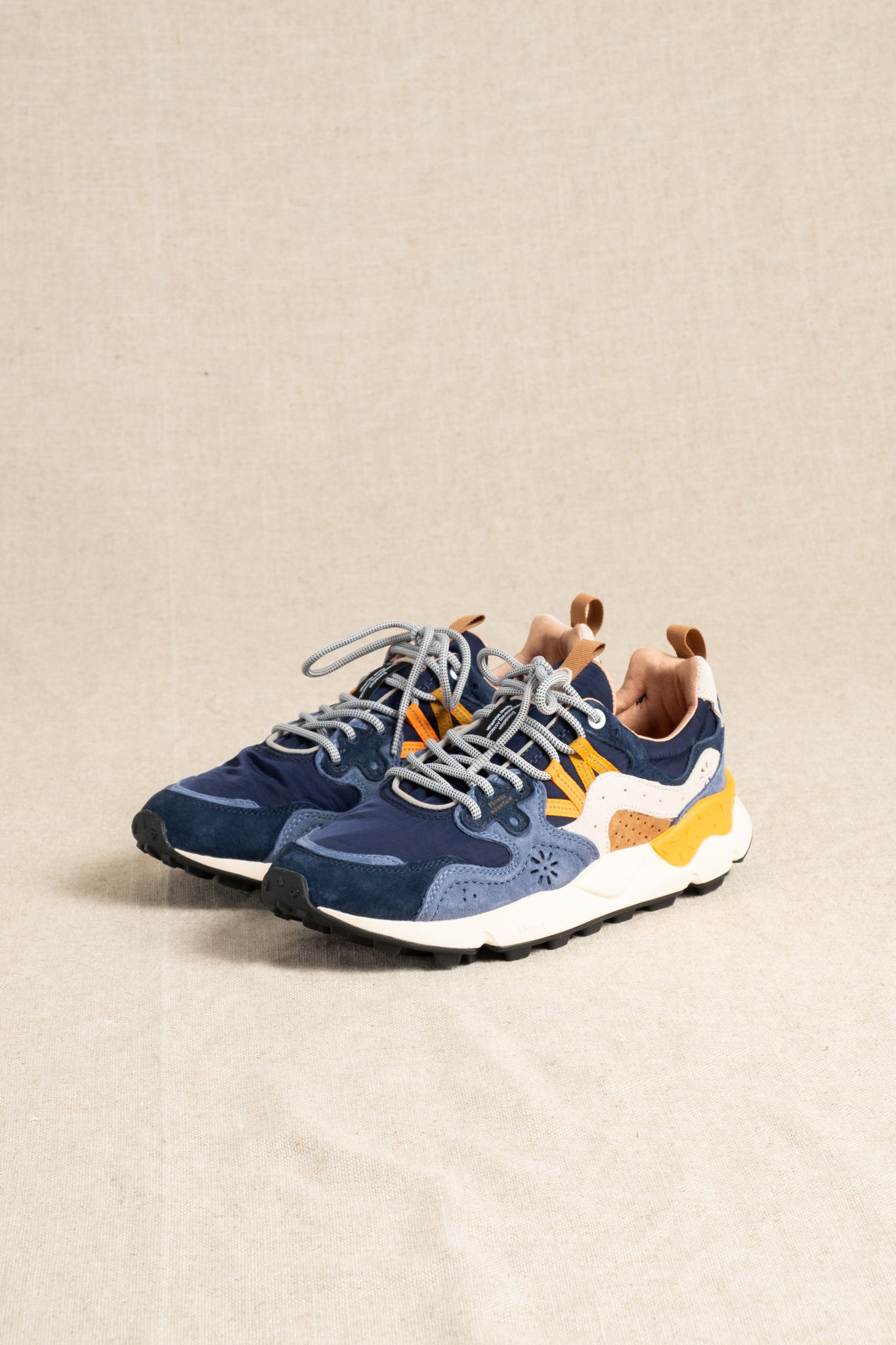 Yamano 3 - Light Navy x Mustard