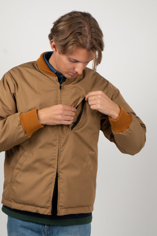 Batten-Down Deck Jacket - Khaki